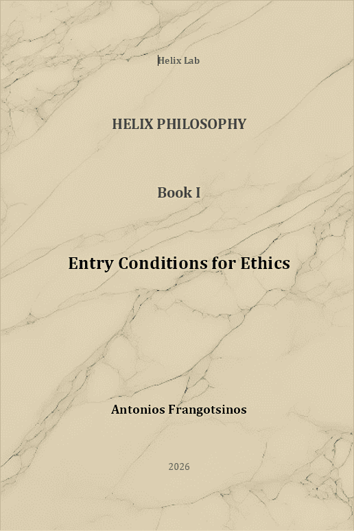 Book I — Entry Conditions for Ethics